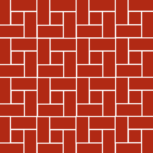 Spanish Bond Brick Pattern