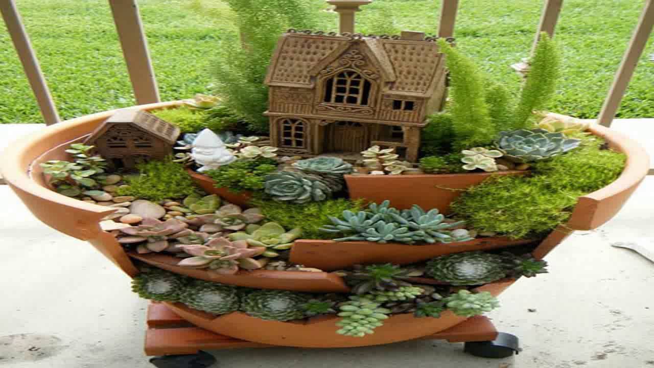Succulent Terrarium Garden Pot