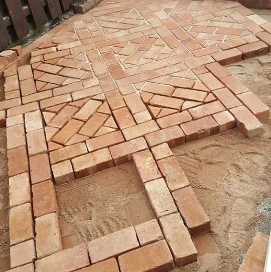 New Brick Square Pattern