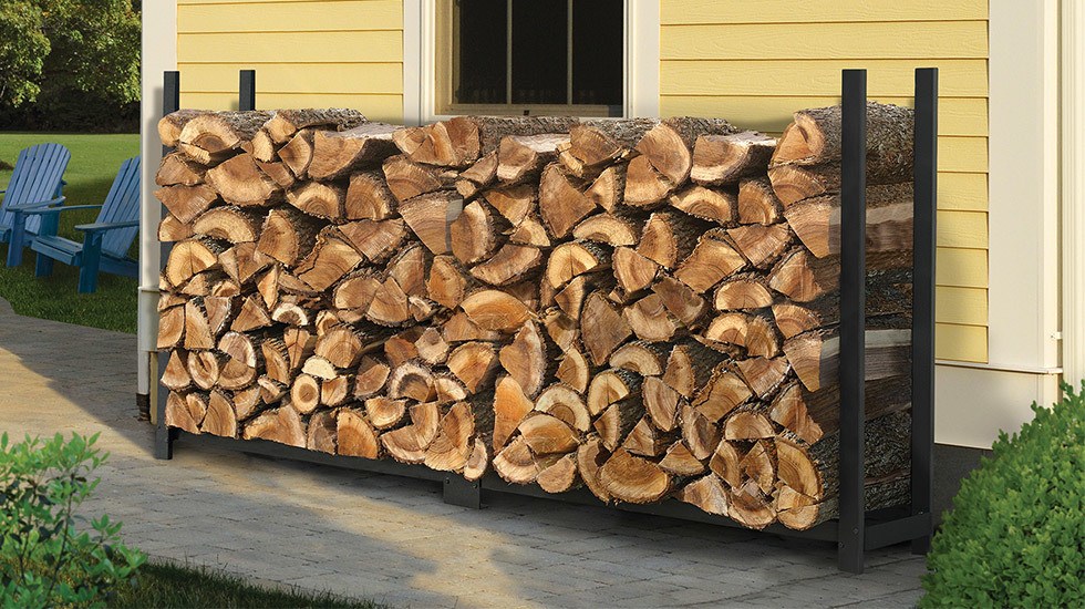 This Would Be Good But The Firewood Is Stored Next To A Wooden Wall